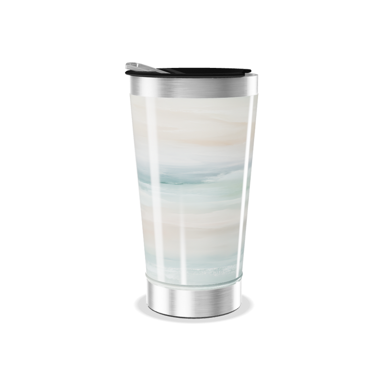 Copo Térmico - Estampa Pastel Aquarela