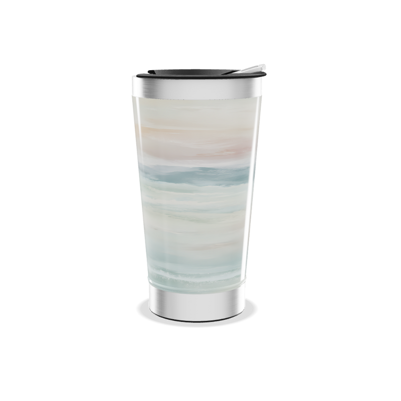 Copo Térmico - Estampa Pastel Aquarela