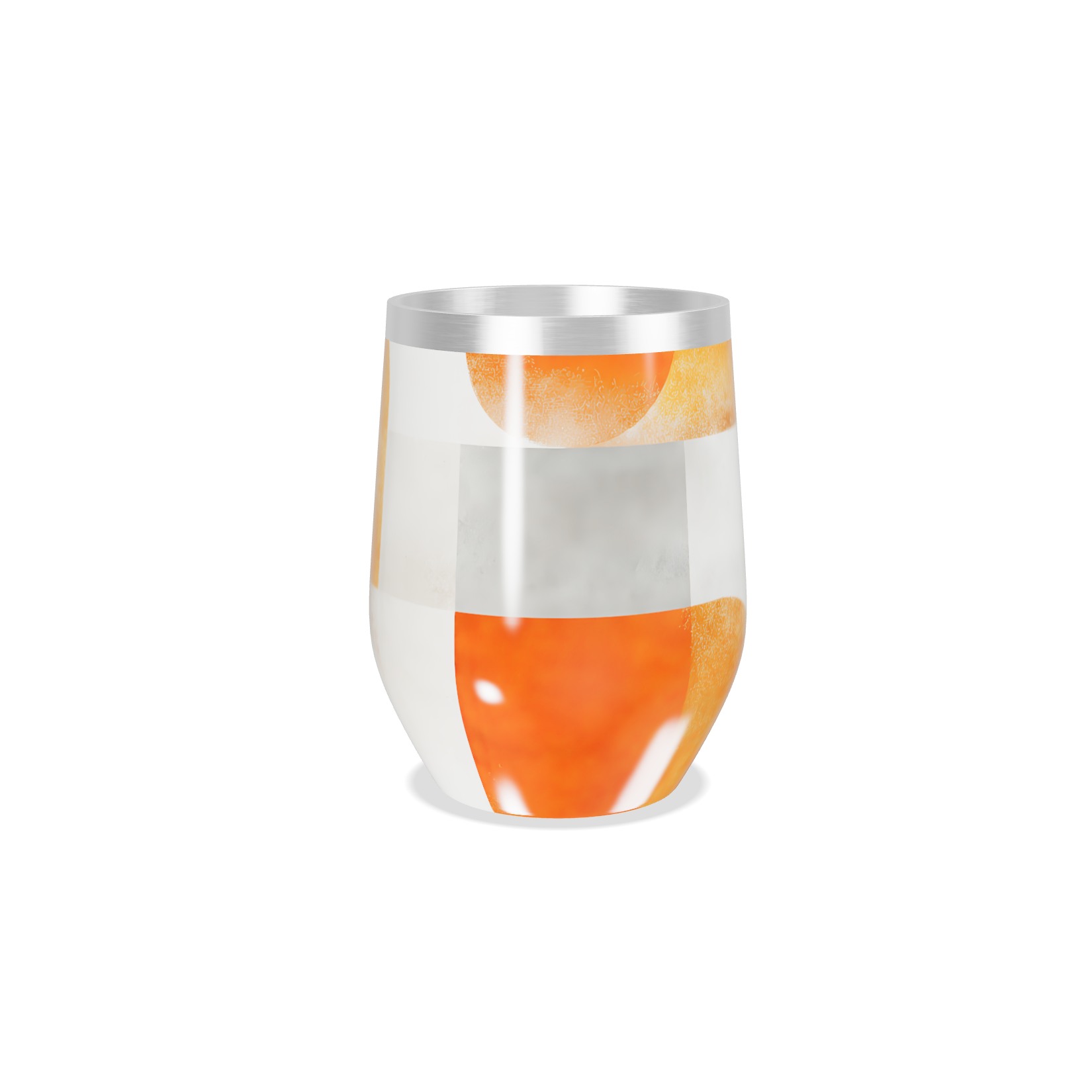 Copo Térmico Slim - Design Abstrato Colorido