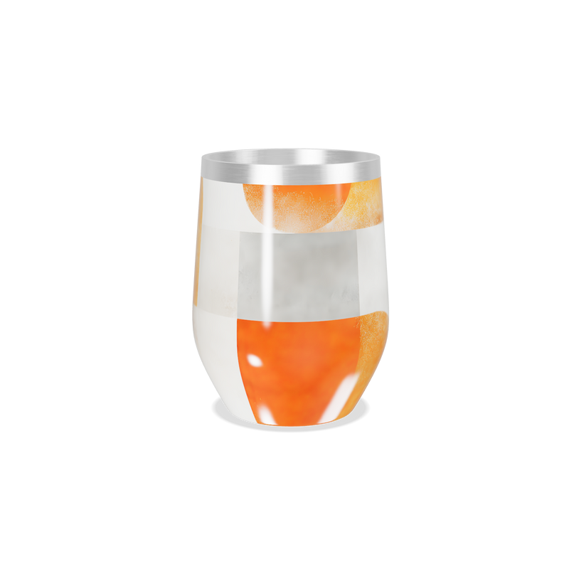 Copo Térmico Slim - Design Abstrato Colorido