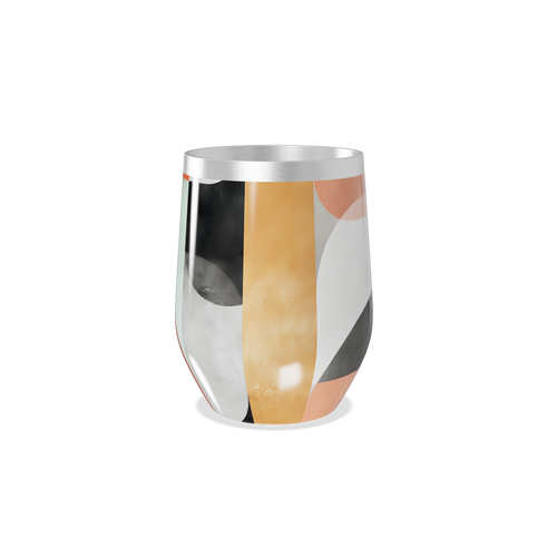 Copo Térmico Slim - Estampa Geométrica Colorida