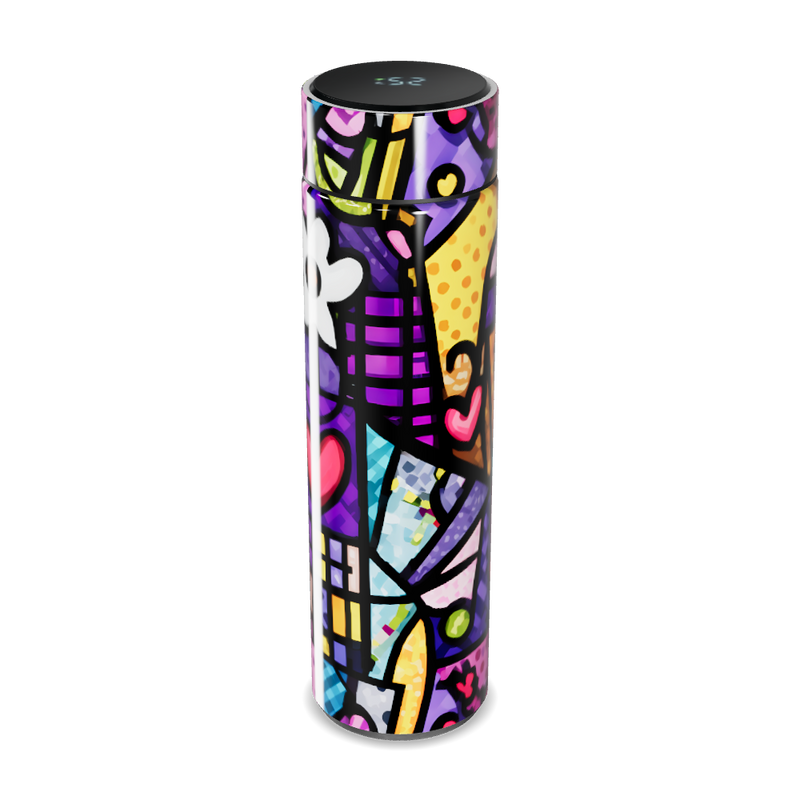 Garrafa Térmica Touch - Colorida Estampada