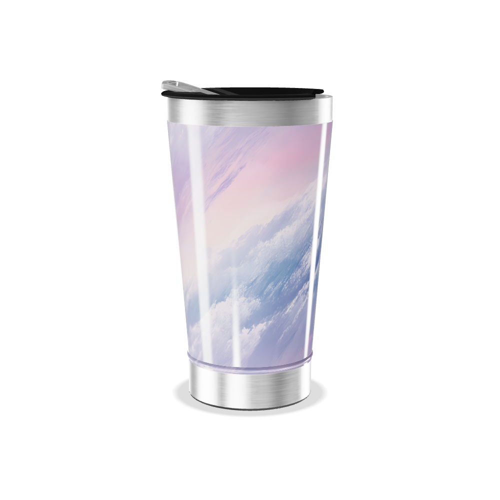 Copo Térmico - Design Céu Roxo