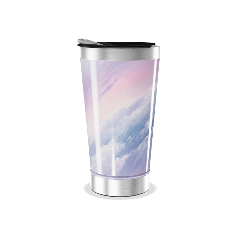 Copo Térmico - Design Céu Roxo