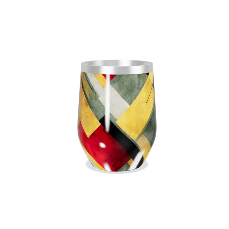 Copo Térmico Slim - Multicolorido Abstrato