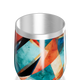 Copo Térmico Slim - Colorido Geométrico Inox