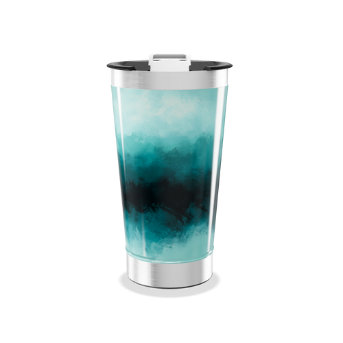 Copo Térmico - Azul Degradê Inox