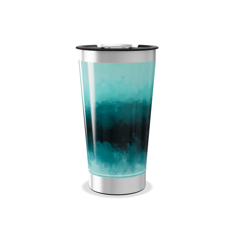 Copo Térmico - Azul Degradê Inox