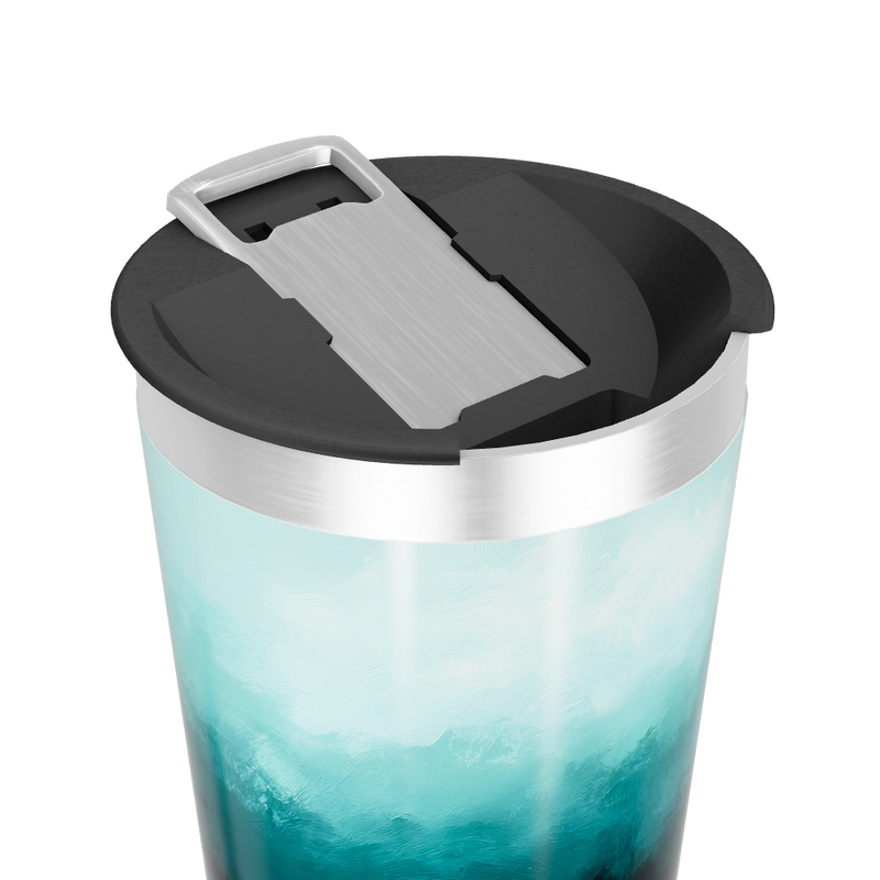 Copo Térmico - Azul Degradê Inox