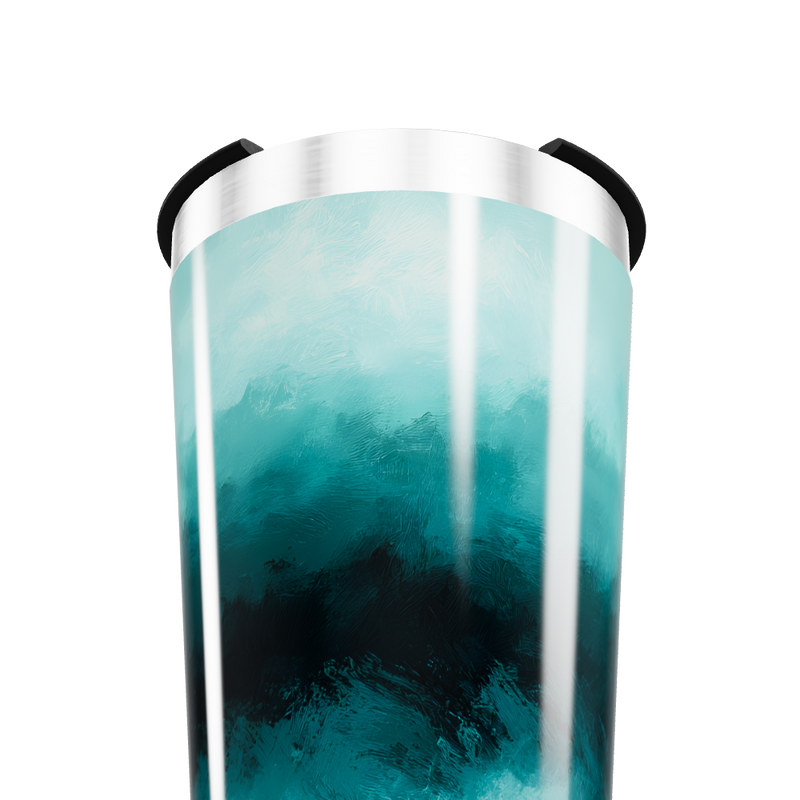 Copo Térmico - Azul Degradê Inox