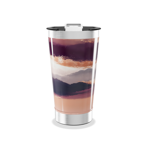 Copo Térmico - Paisagem Colorida Inox