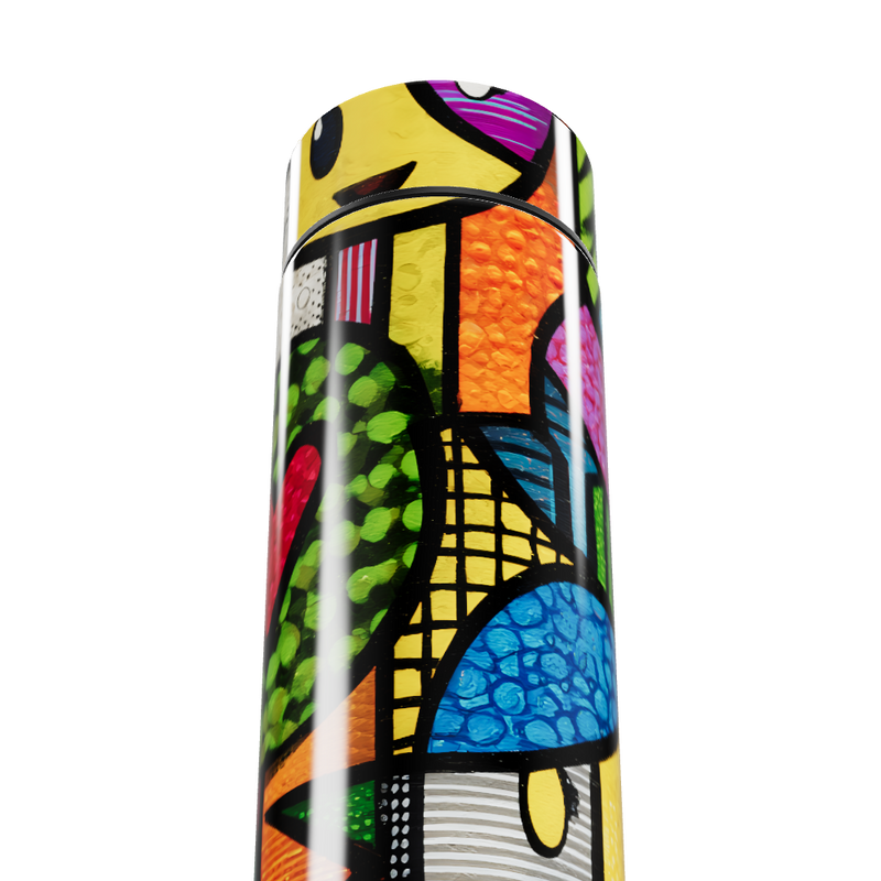 Garrafa Térmica Touch - Colorida Estampada