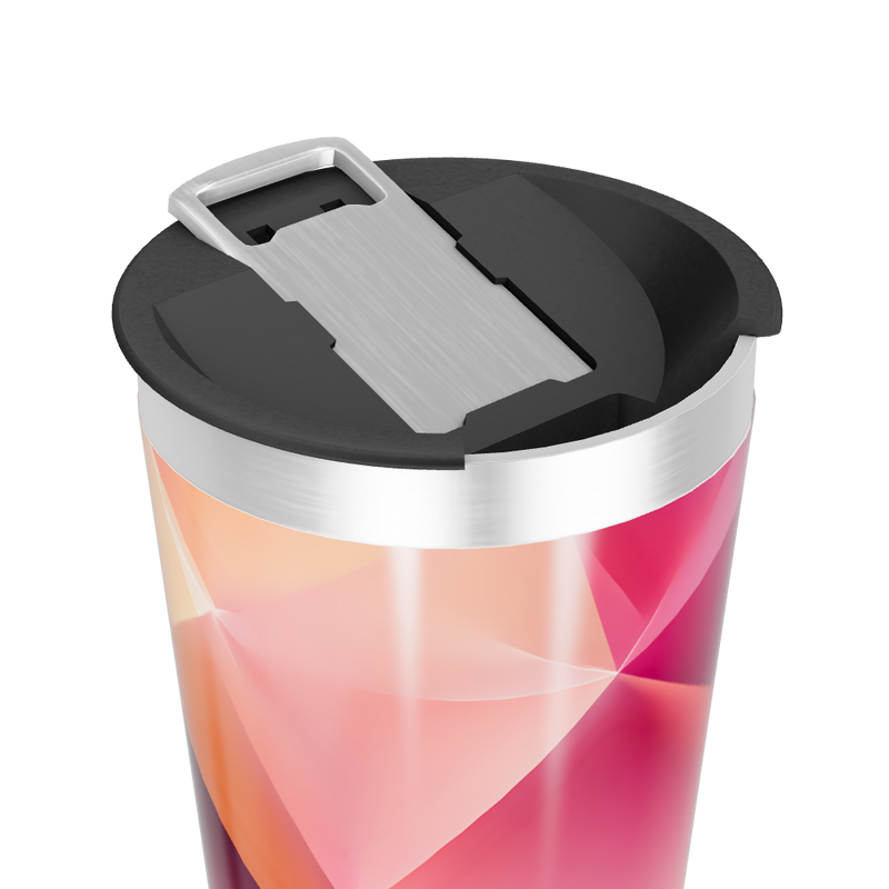 Copo Térmico - Estampa Geométrica Colorida