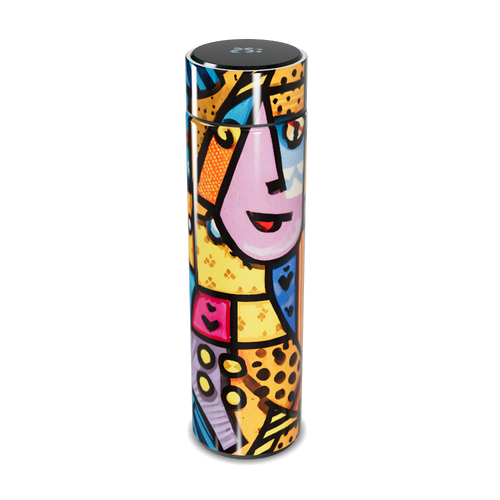 Garrafa Térmica Touch - Estampa Colorida Artística