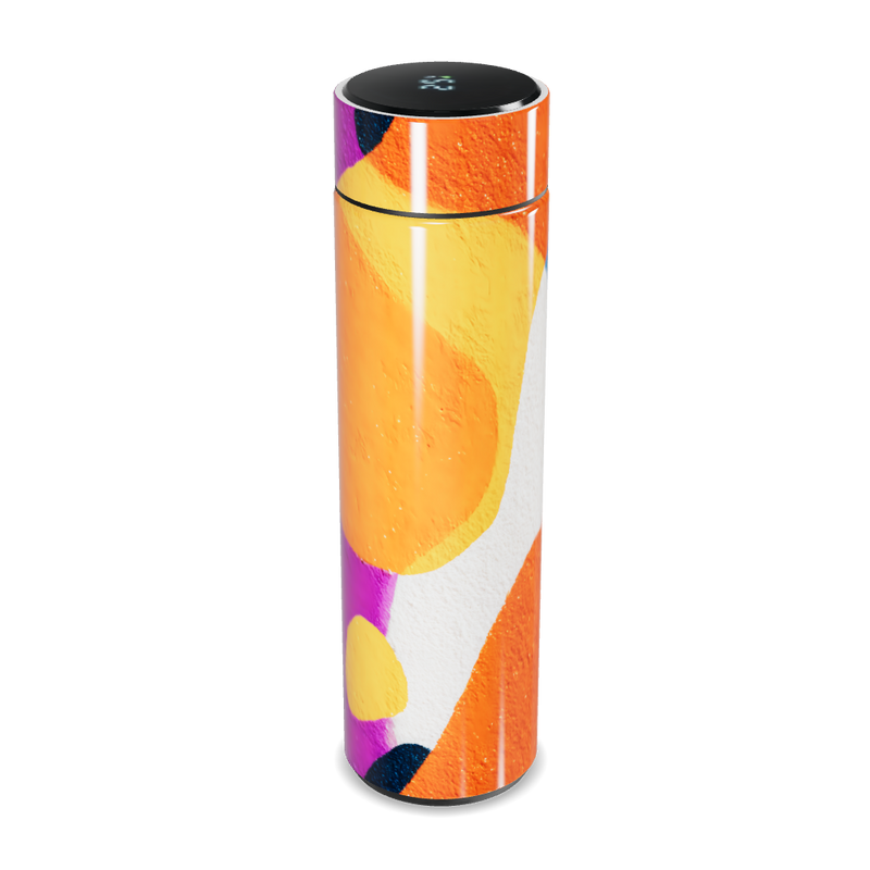 Garrafa Térmica Touch - Colorida com Display LED