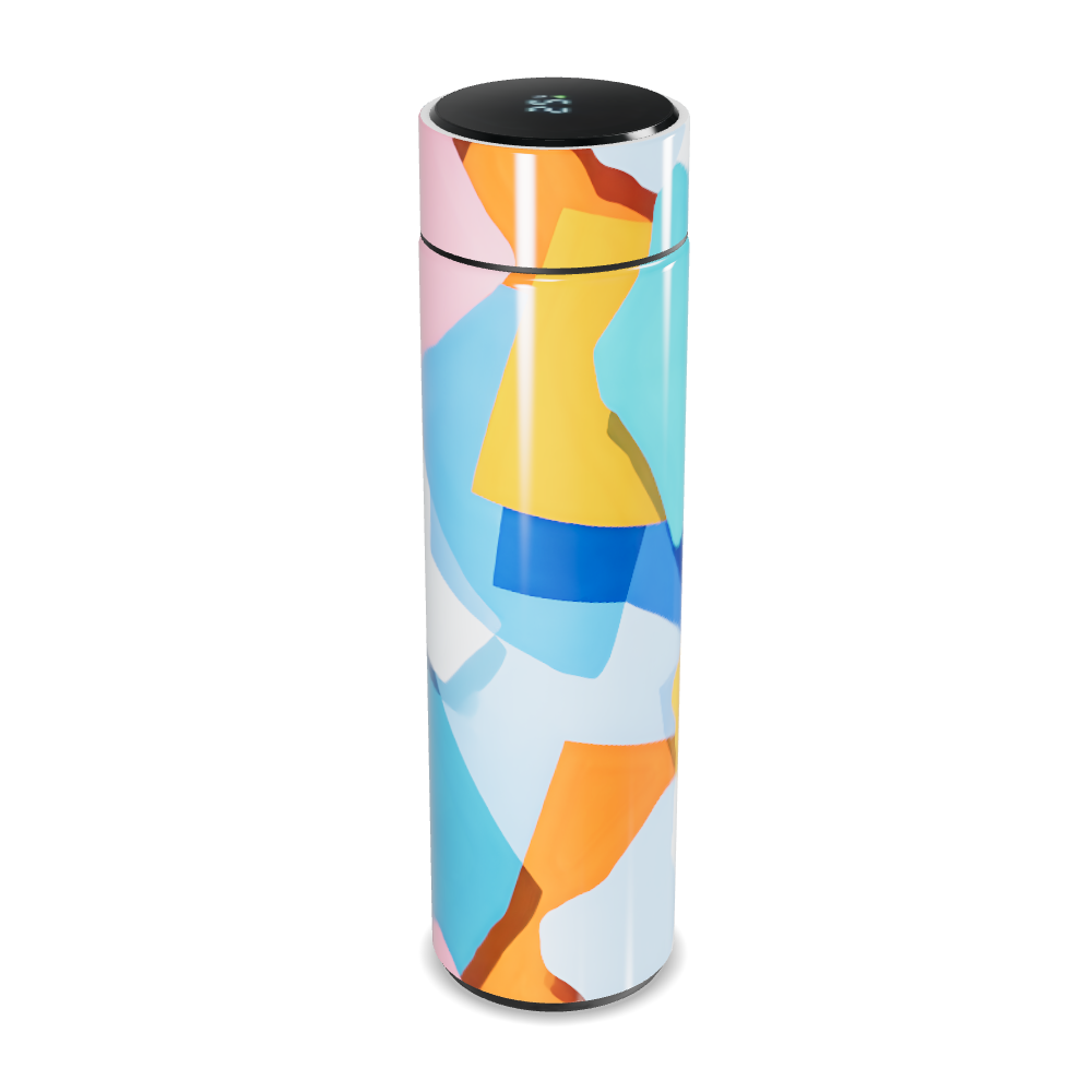 Garrafa Térmica Touch - Colorida Estampada