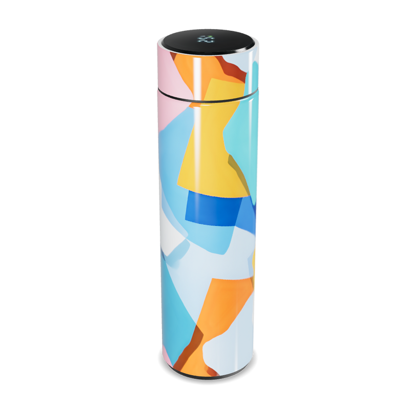 Garrafa Térmica Touch - Colorida Estampada