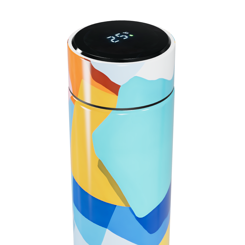 Garrafa Térmica Touch - Colorida Estampada