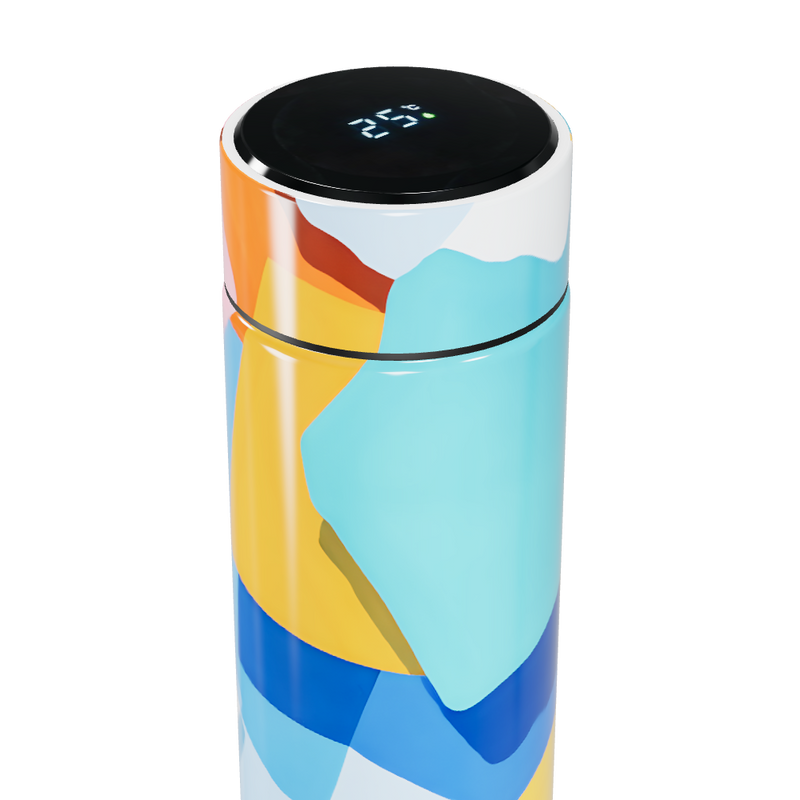 Garrafa Térmica Touch - Colorida Estampada