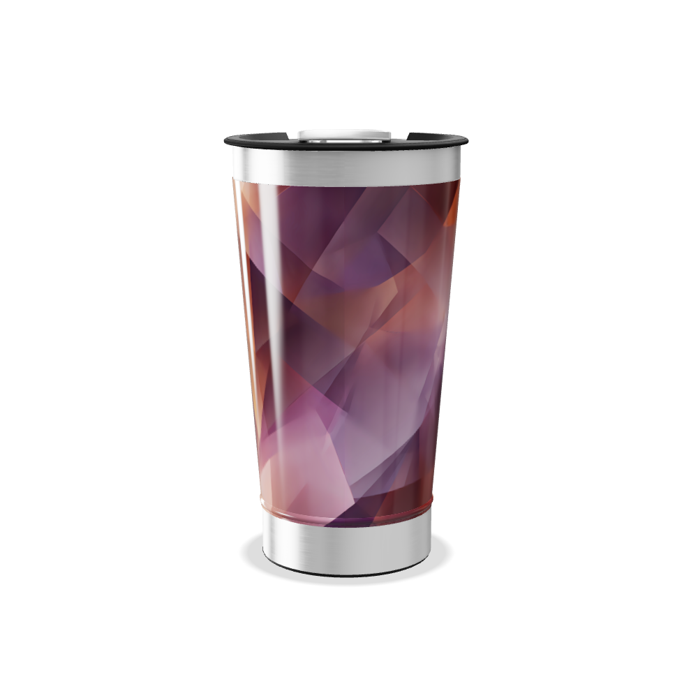 Copo Térmico - Geométrico Colorido Inox