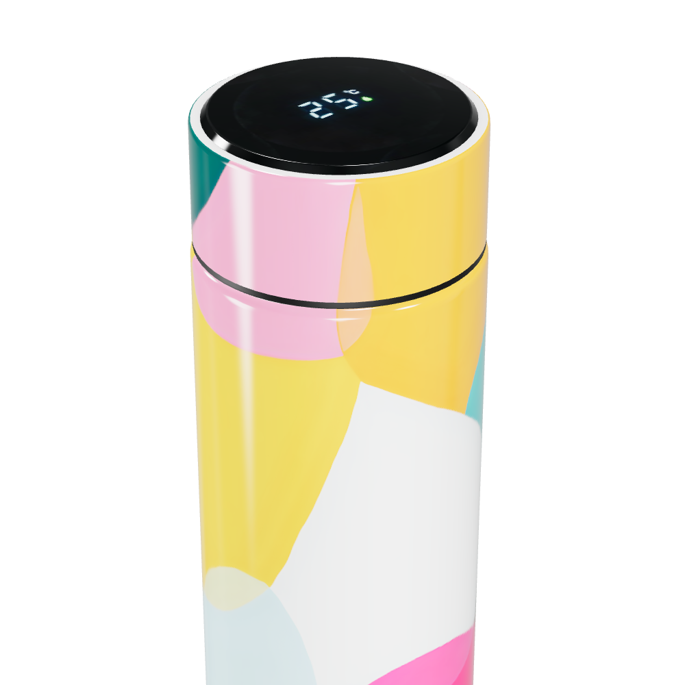 Garrafa Térmica Touch - Colorida Digital Inox