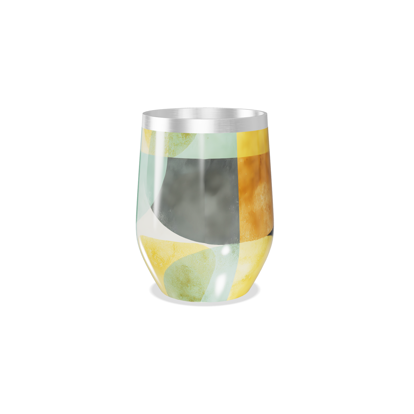 Copo Térmico Slim - Multicolorido Vidro