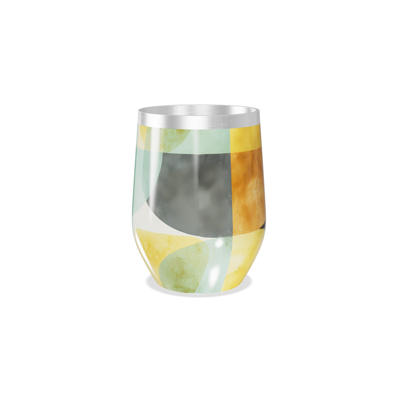 Copo Térmico Slim - Multicolorido Vidro