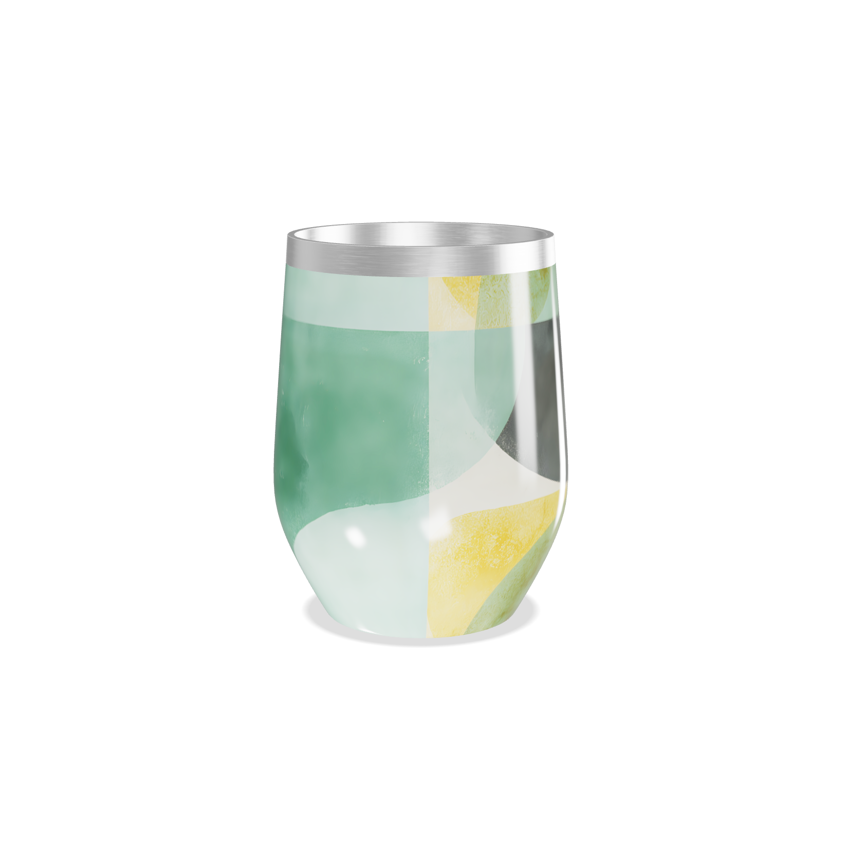 Copo Térmico Slim - Multicolorido Vidro