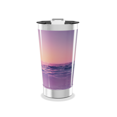 Copo Térmico - Estampa Pôr do Sol