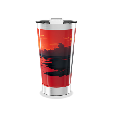 Copo Térmico - Estampa Pôr do Sol