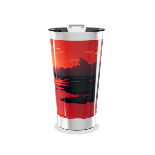 Copo Térmico - Estampa Pôr do Sol