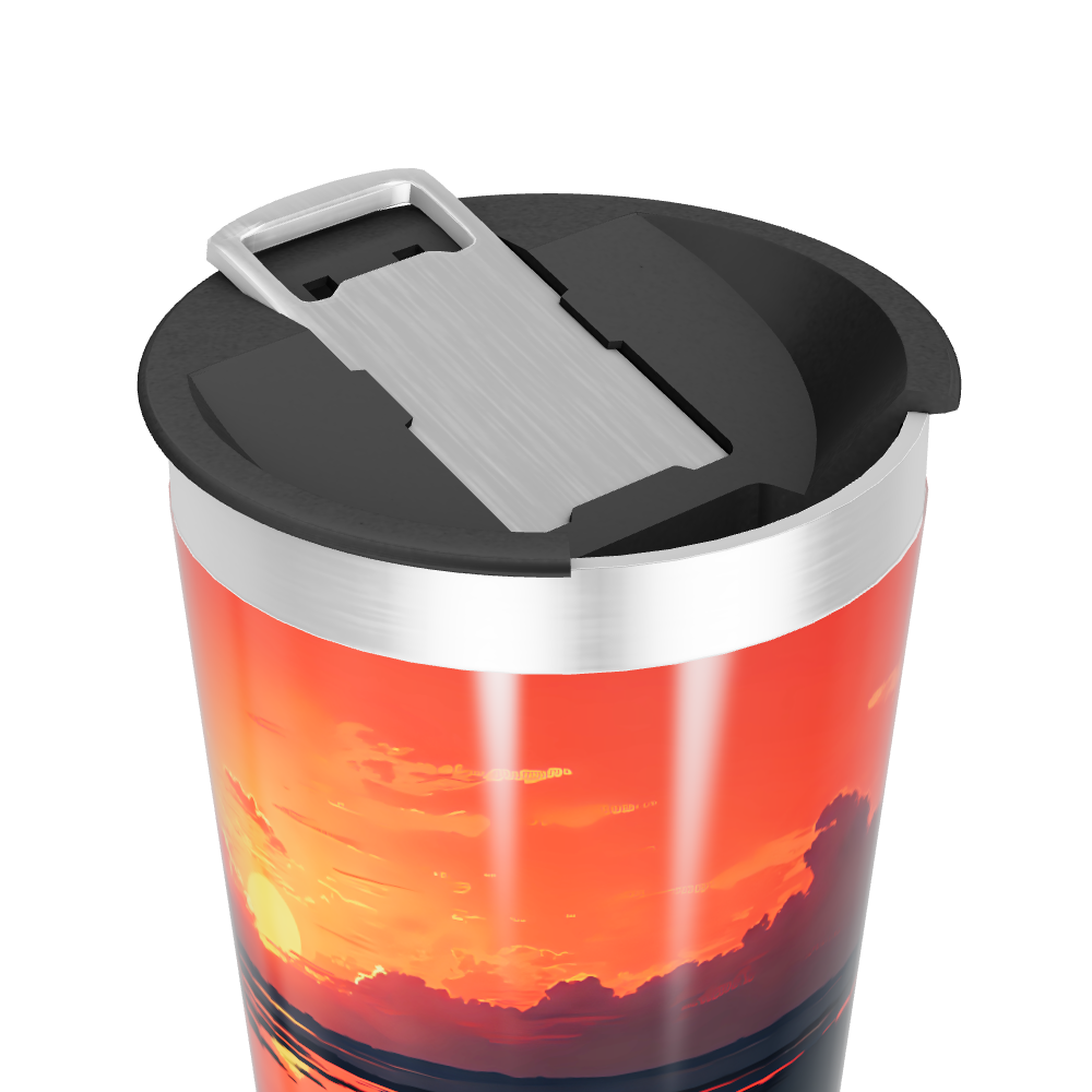 Copo Térmico - Estampa Pôr do Sol