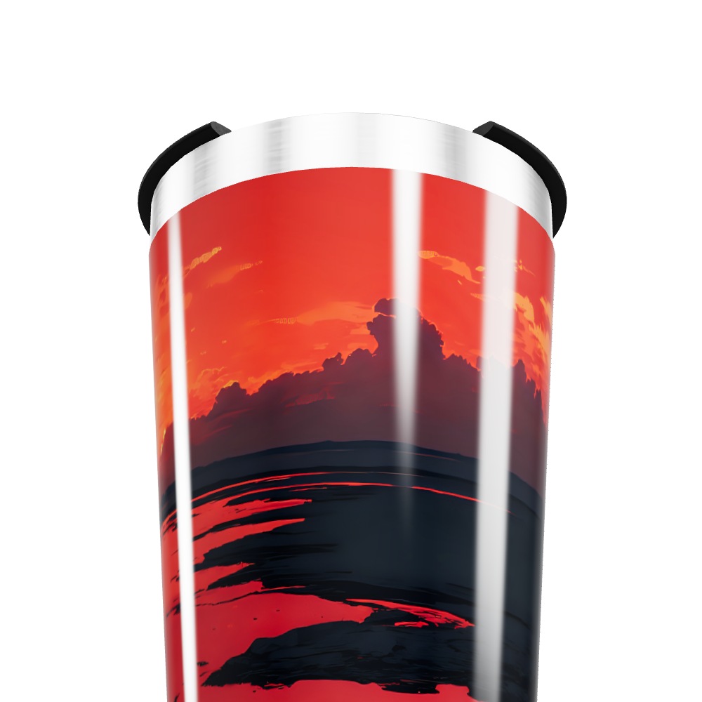 Copo Térmico - Estampa Pôr do Sol