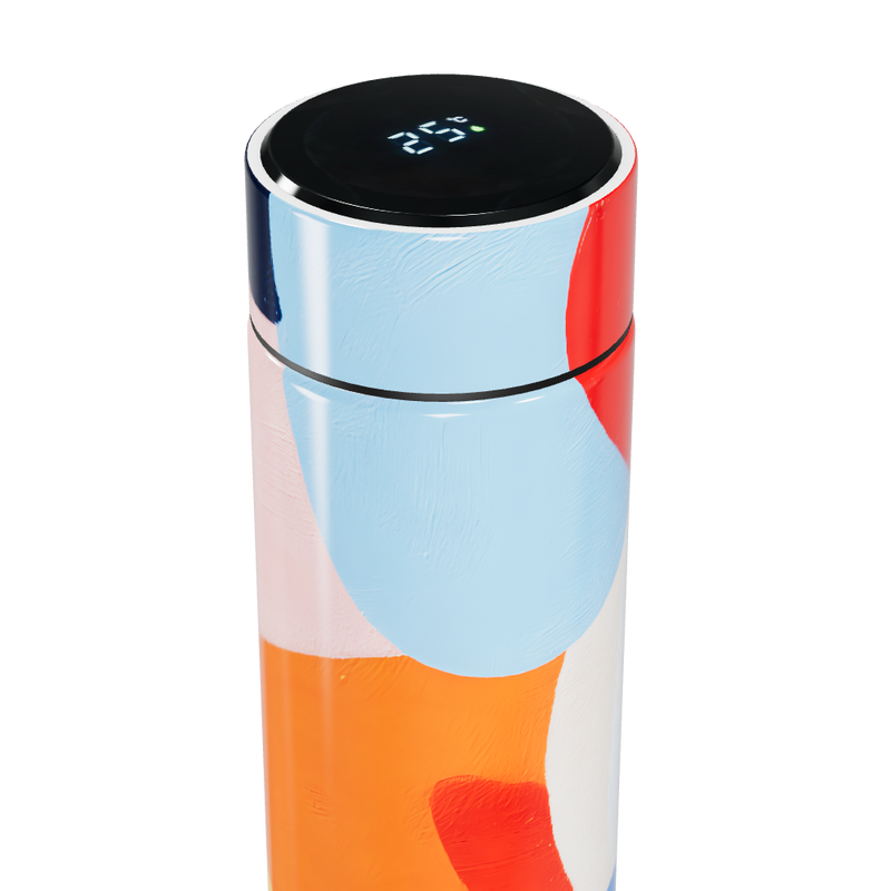 Garrafa Térmica Touch - Colorida Aço Inox