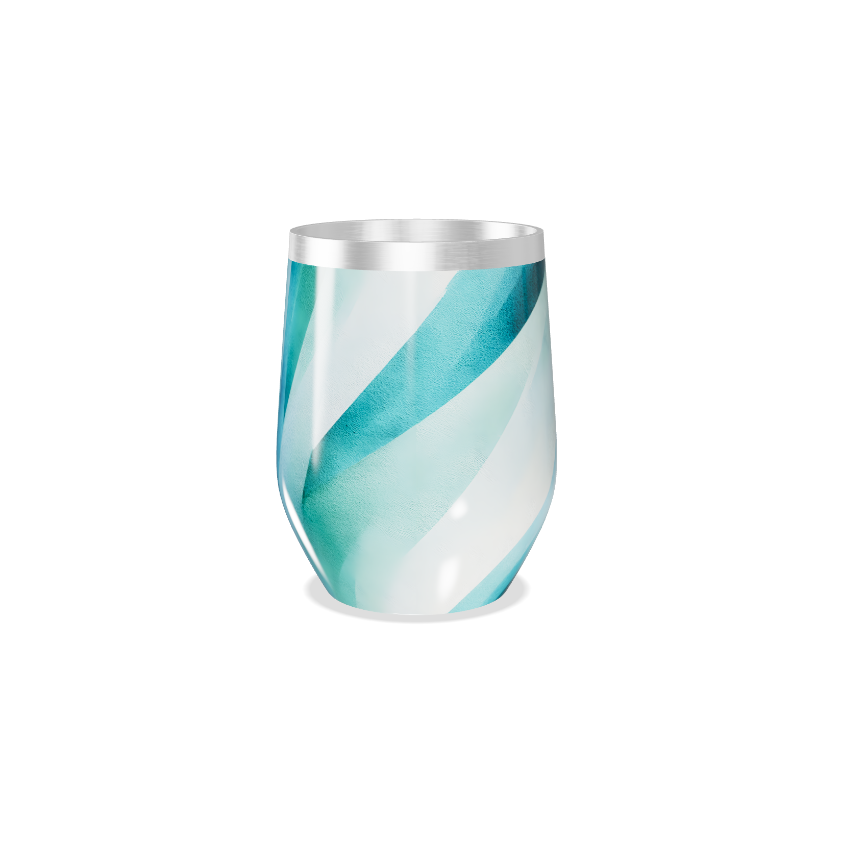 Copo Térmico Slim - Azul Degradê Inox