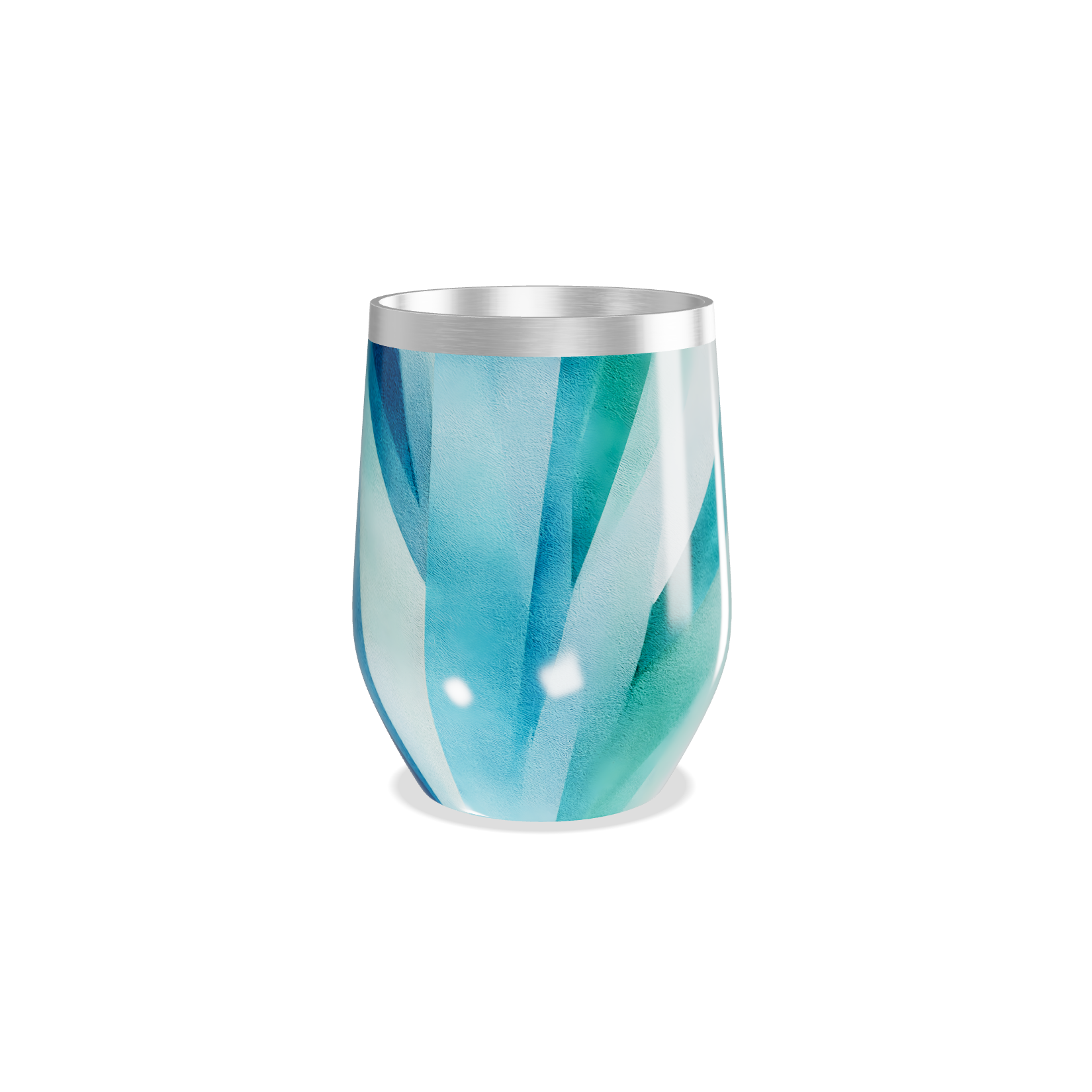 Copo Térmico Slim - Azul Degradê Inox