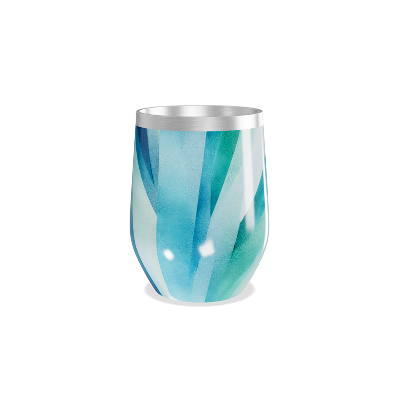 Copo Térmico Slim - Azul Degradê Inox