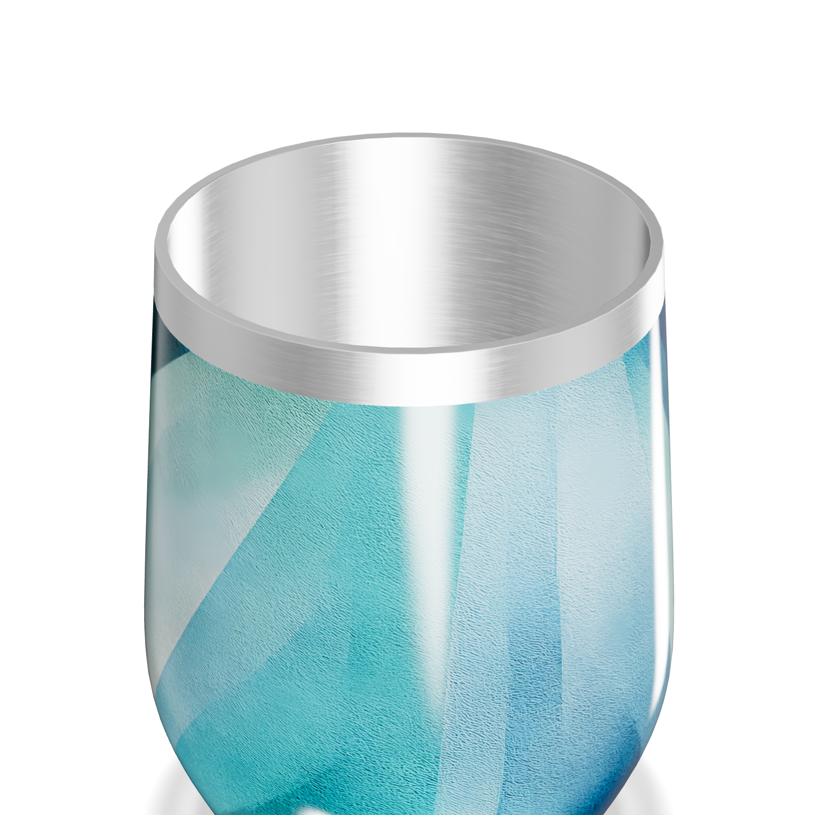 Copo Térmico Slim - Azul Degradê Inox