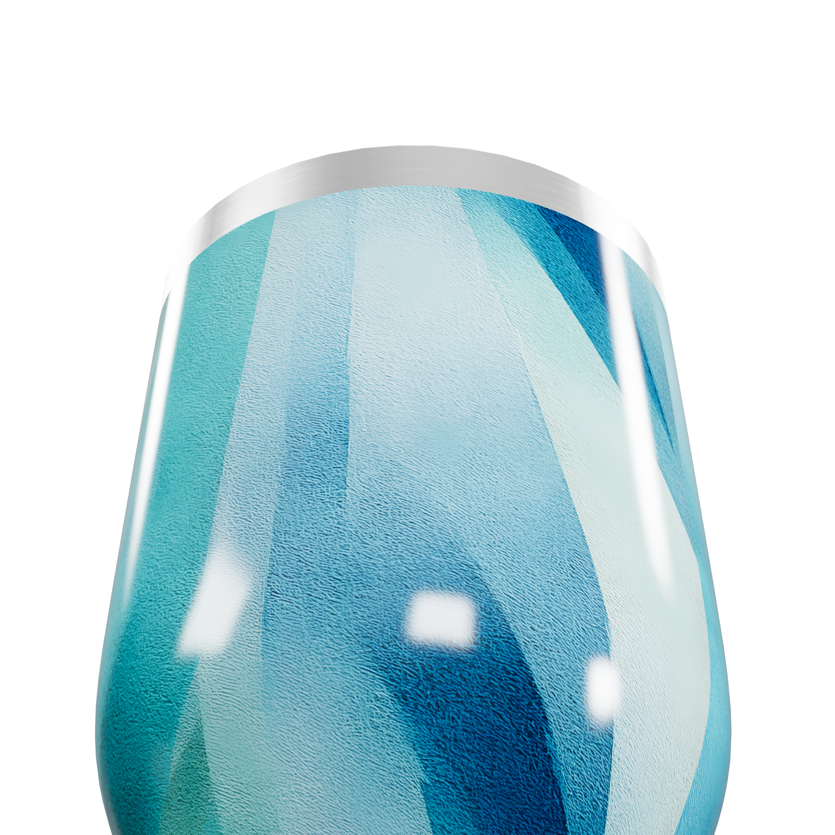 Copo Térmico Slim - Azul Degradê Inox