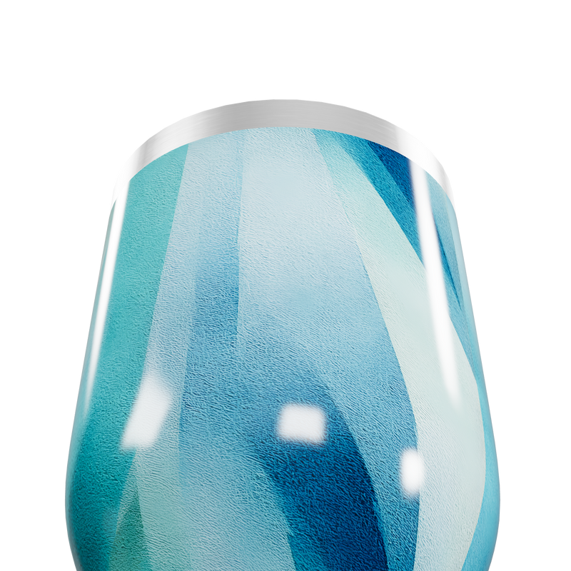 Copo Térmico Slim - Azul Degradê Inox