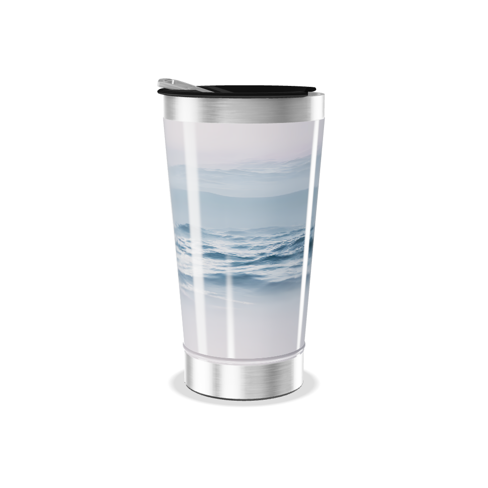Copo Térmico - Estampa Oceano Aço Inox