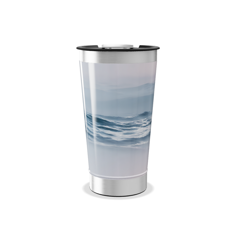 Copo Térmico - Estampa Oceano Aço Inox
