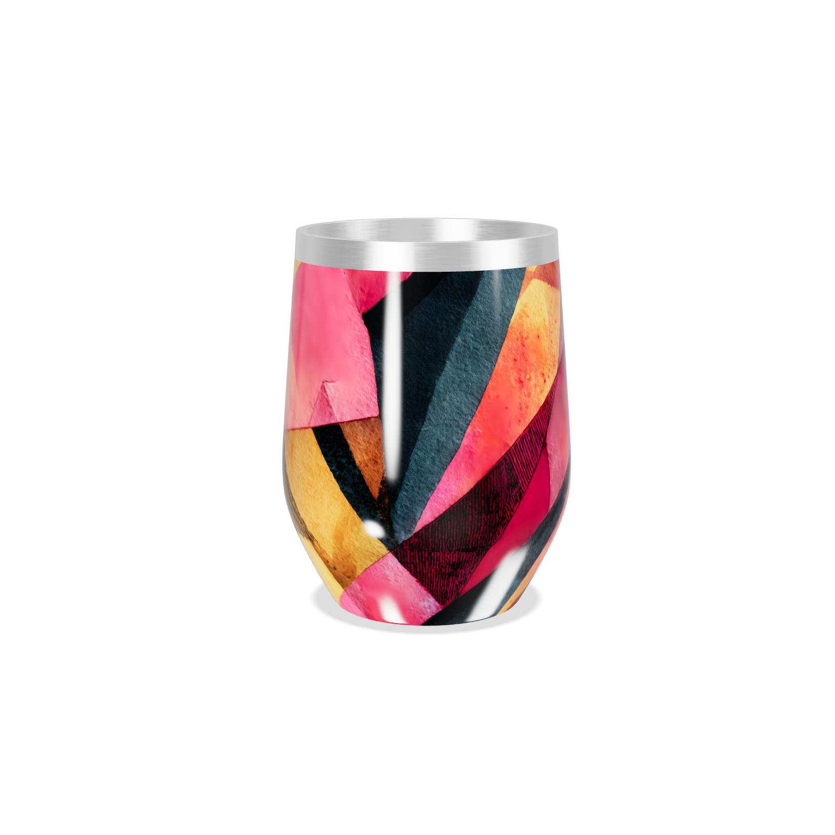 Copo Térmico Slim - Estampado Colorido Inox