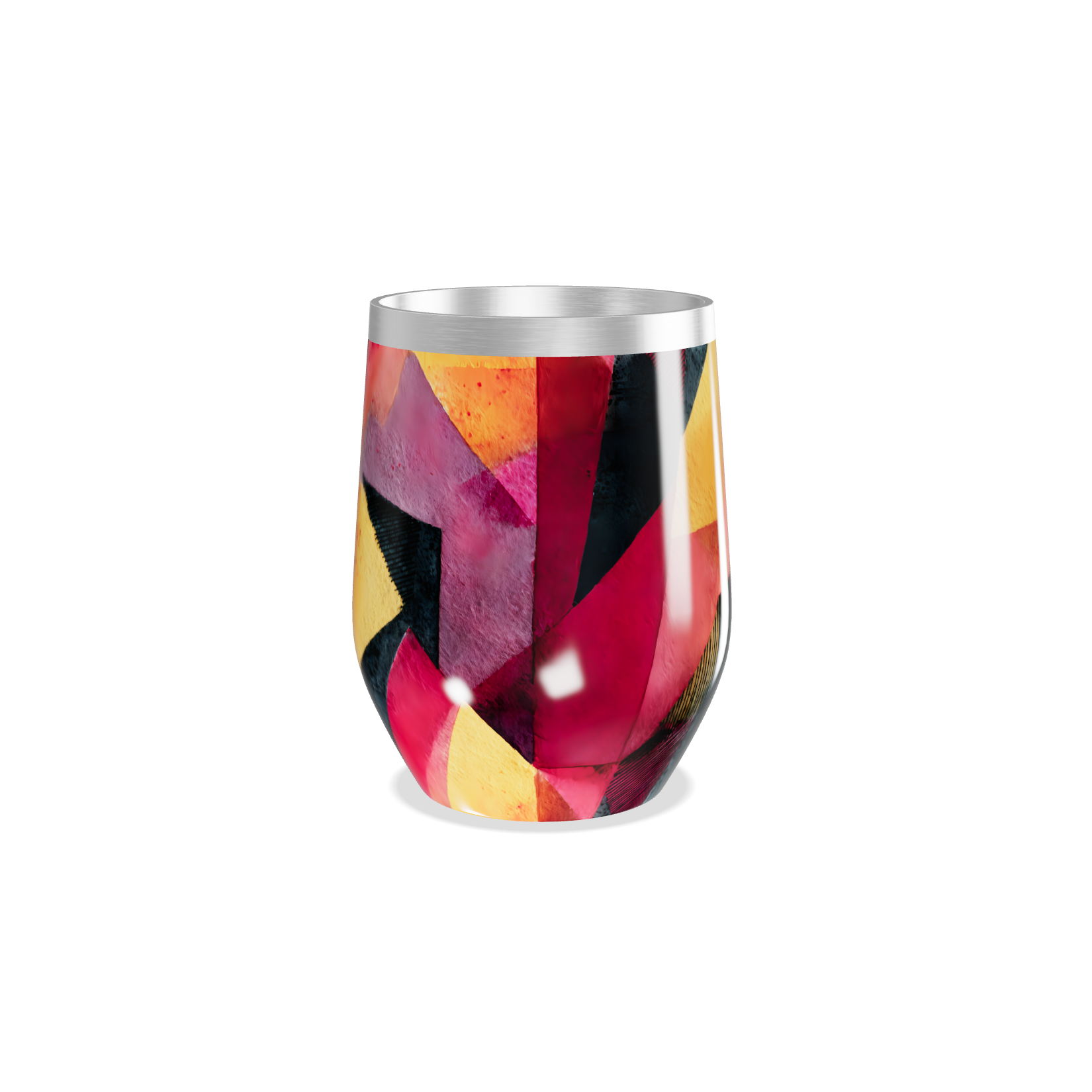 Copo Térmico Slim - Estampado Colorido Inox