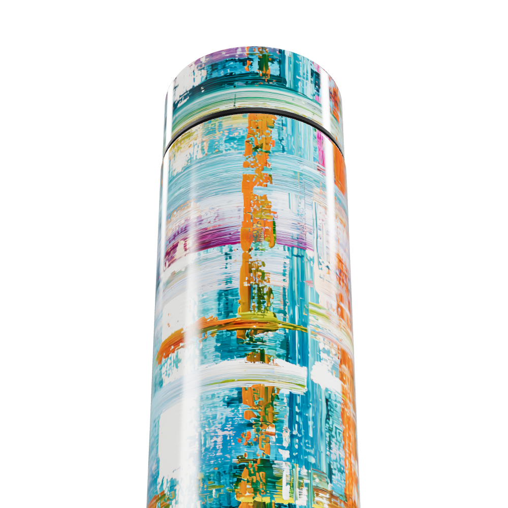 Garrafa Térmica Touch - Estampa Colorida