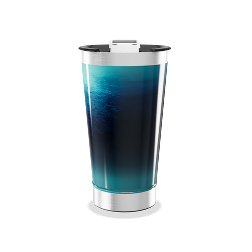 Copo Térmico - Gradiente Azul Inox