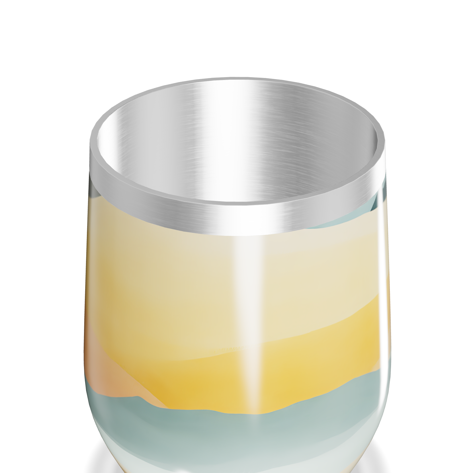 Copo Térmico Slim - Estampado Cores Pastel