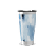 Copo Térmico - Azul com pintura abstrata
