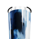 Copo Térmico - Azul com pintura abstrata