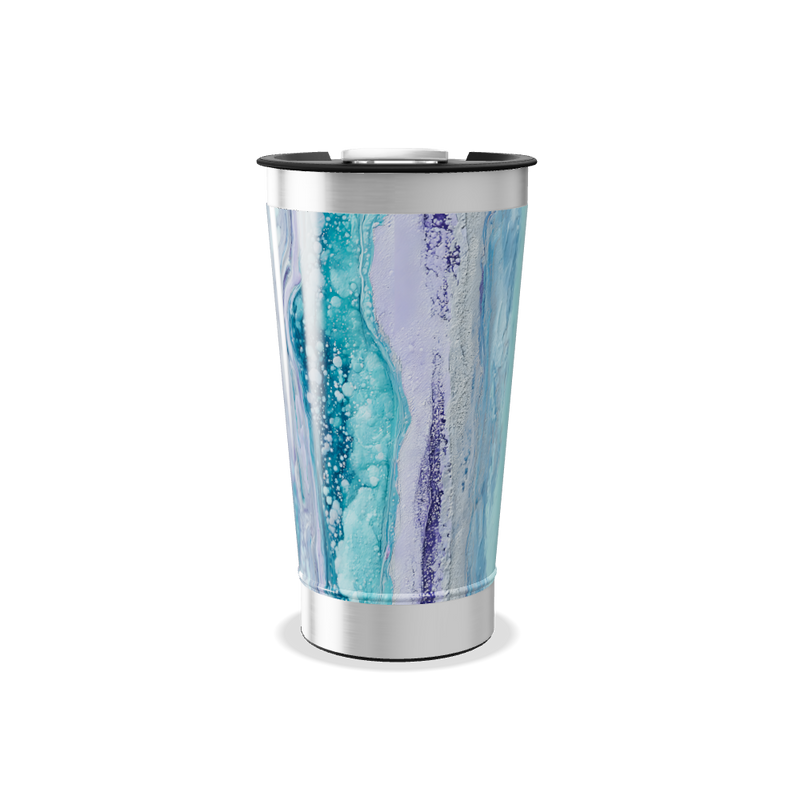 Copo Térmico - Mármore Azul